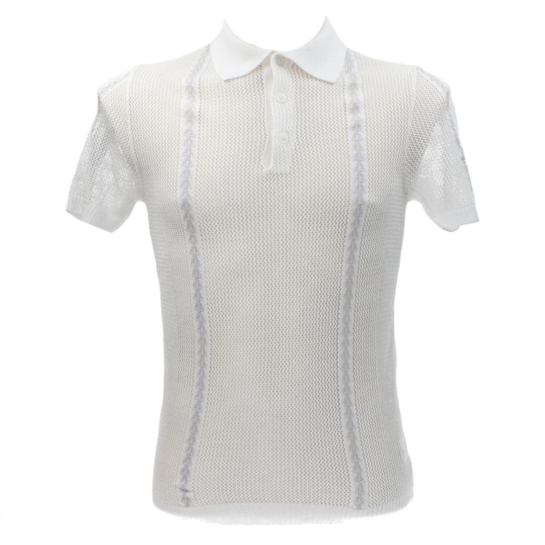 MAGLIA SCOLLO POLO M37 Bianco MAGLIA SCOLLO POLO M37 Bianco 1