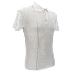 Polo MAGLIA SCOLLO POLO M37 Bianco