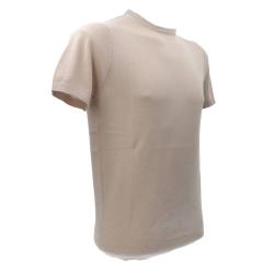 Maglia MAGLIA PARICOLLO M03 Beige