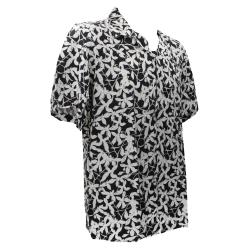 Camicia CAMICIA BOWLING FANCY Nero Bianco