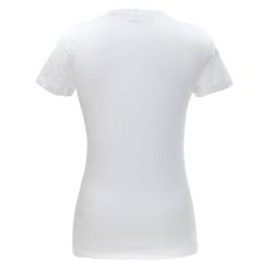 T-shirt CN SS LOGO SEGQUINS TEE Bianco