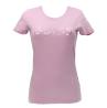 Guess T-shirt T-shirt CN SS LOGO SEGQUINS TEE Rosa - Foto 3