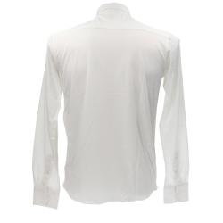 Over D Camicia Camicia CAMICIA MICRO PIQUET C35 Bianco