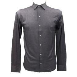 Over D Camicia Camicia CAMICIA MICRO PIQUET C35 Grigio