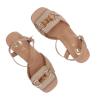 Gold&gold Sandali Sandali GP755 bicolor Beige - Foto 5