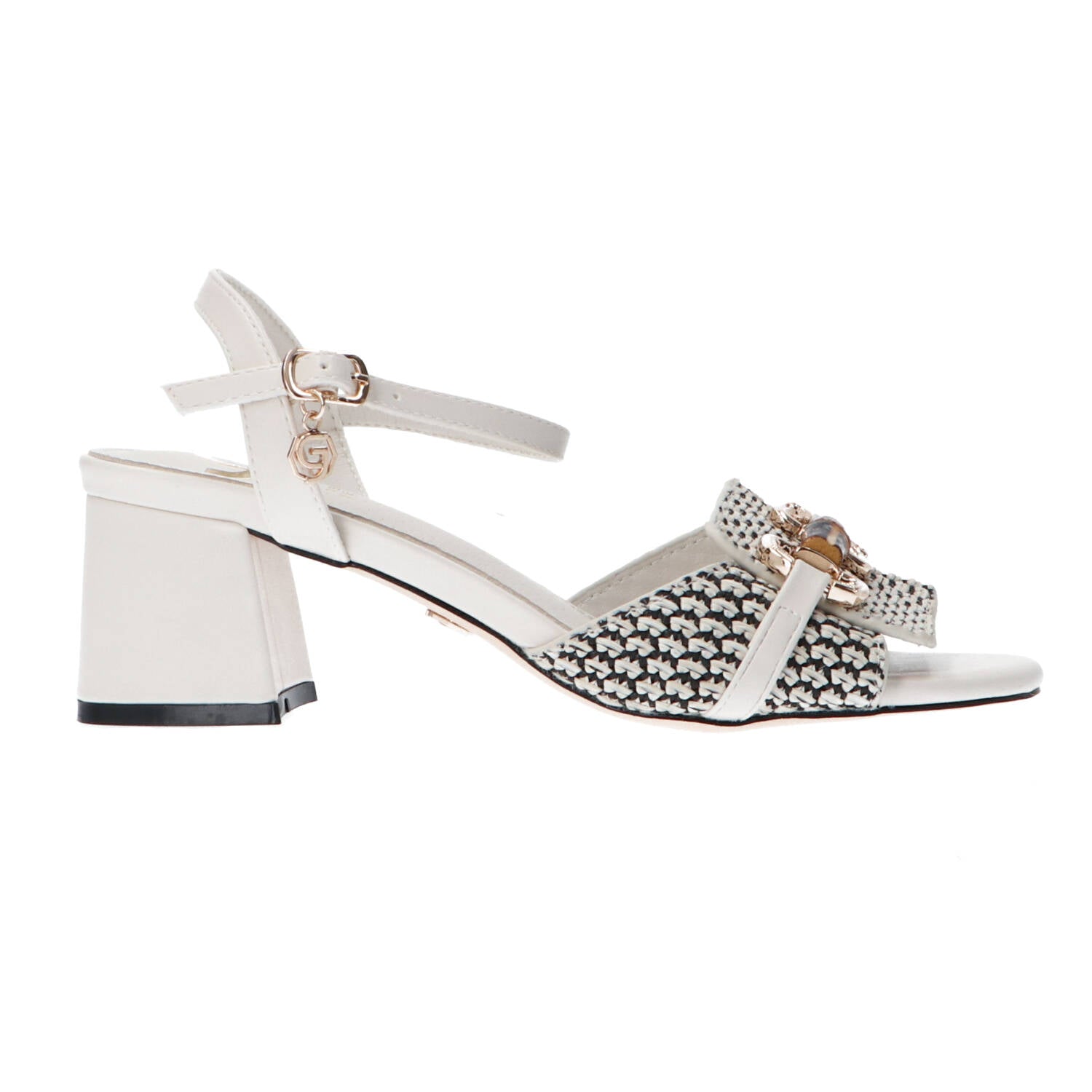 Gold&gold Sandali Sandali GP755 bicolor Bianco