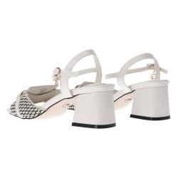 Sandali GP755 bicolor Bianco