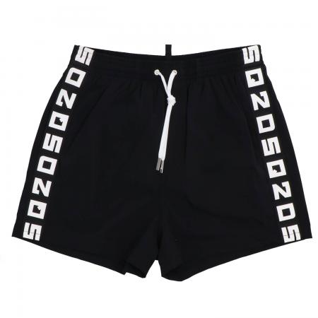 Costume Uomo D7B626060 SWIMBOXER MIDI Nero