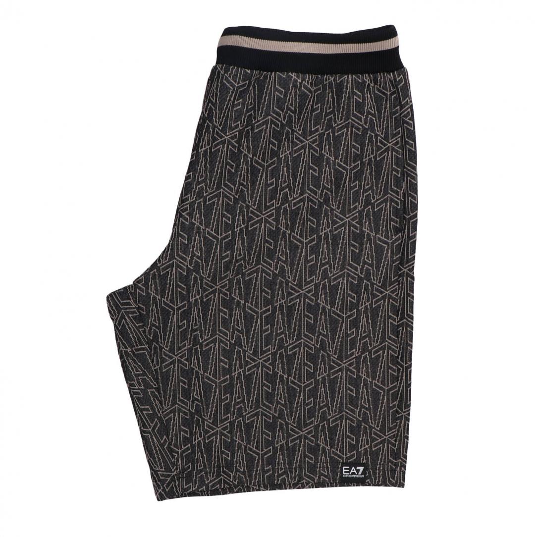 BERMUDA GRAPHIC SERIES MONOGRAM 7M000102 Nero BERMUDA GRAPHIC SERIES MONOGRAM 7M000102 Nero 1
