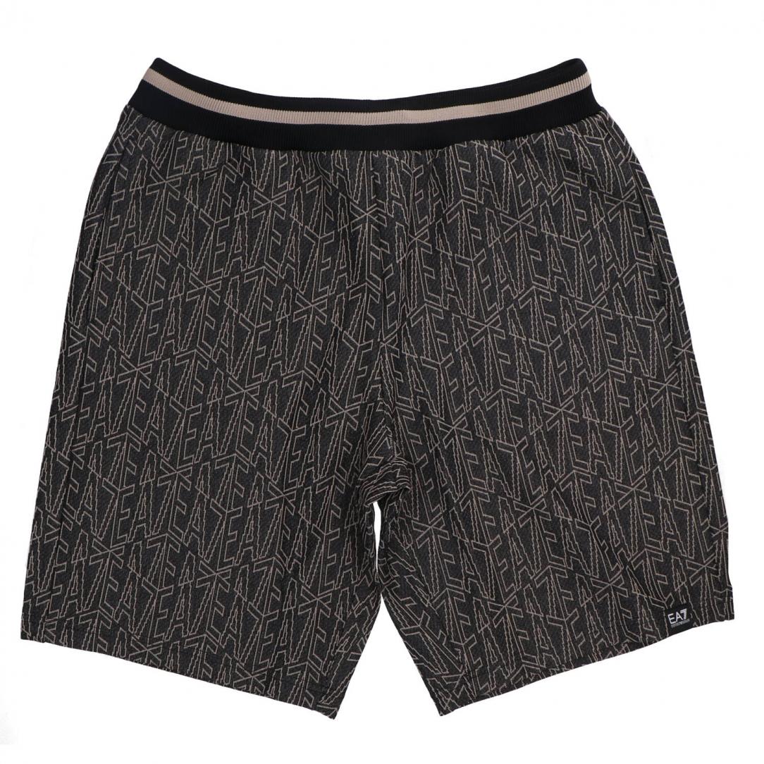 BERMUDA GRAPHIC SERIES MONOGRAM 7M000102 Nero BERMUDA GRAPHIC SERIES MONOGRAM 7M000102 Nero 2