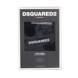 Dsquared2 Intimo Intimo DCX200070 BI-PACK SLIP Nero