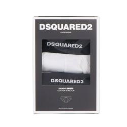 Dsquared2 Intimo Intimo DCX200070 BI-PACK SLIP Bianco