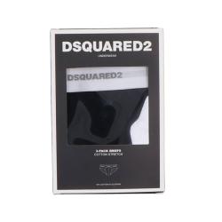 Dsquared2 Intimo Intimo DCX300060 TRI-PACK SLIP Nero