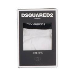 Dsquared2 Intimo Intimo DCX210070 BI-PACK BOXER Bianco