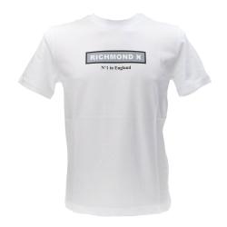 Richmond T-shirt T-shirt T-SHIRT CAPACILA Bianco