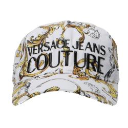 Versace Cappellini Cappellini BASEBALL CAP BAROCCO Bianco