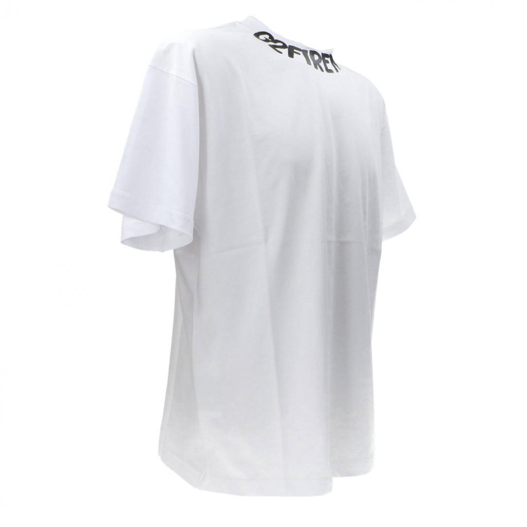 SHIRT ART PRINT NECK COMFORT Bianco SHIRT ART PRINT NECK COMFORT Bianco 2