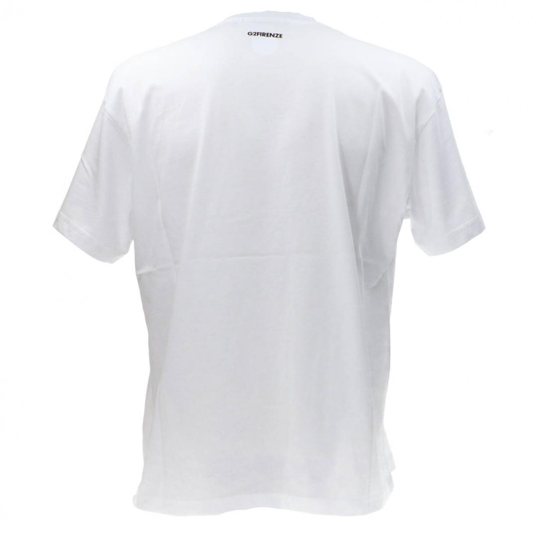 SHIRT ART PRINT NECK COMFORT Bianco SHIRT ART PRINT NECK COMFORT Bianco 3