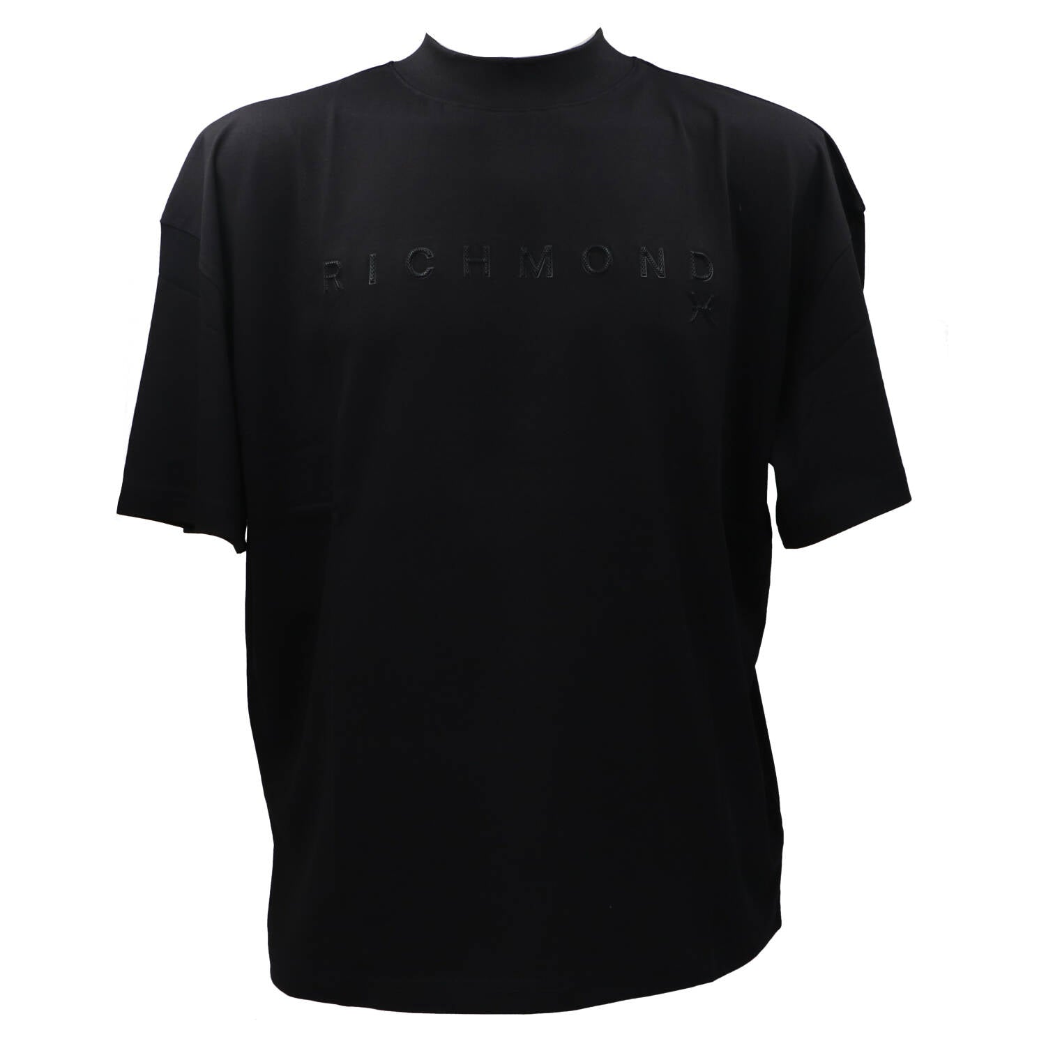 Richmond T-shirt T-shirt T-SHIRT PAVER Nero