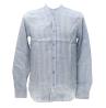 Gianni Lupo Camicia Camicia COLLO COREANA GL7782S-S25 Azzurro - Foto 1