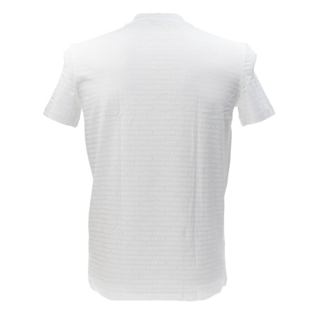 D9M205510 T-SHIRT MONOGRAM Bianco 3