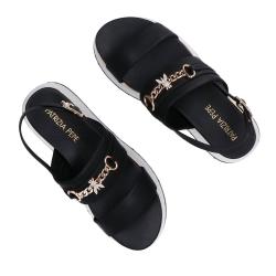 Sandali PPJ335 e PPJ332 Vitello palis Nero