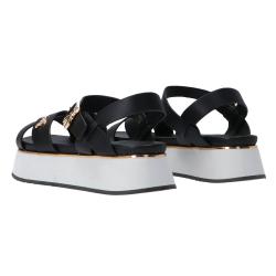 Sandali PPJ334 leather Nero