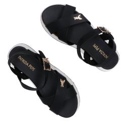 Sandali PPJ334 leather Nero