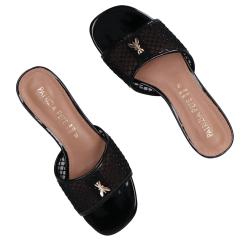 Sandali PPJ342 shimmer Nere