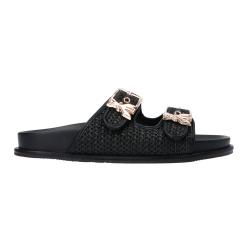Patrizia Pepe Girl Sandali Sandali PPJ337 Ecoleather double string Nero