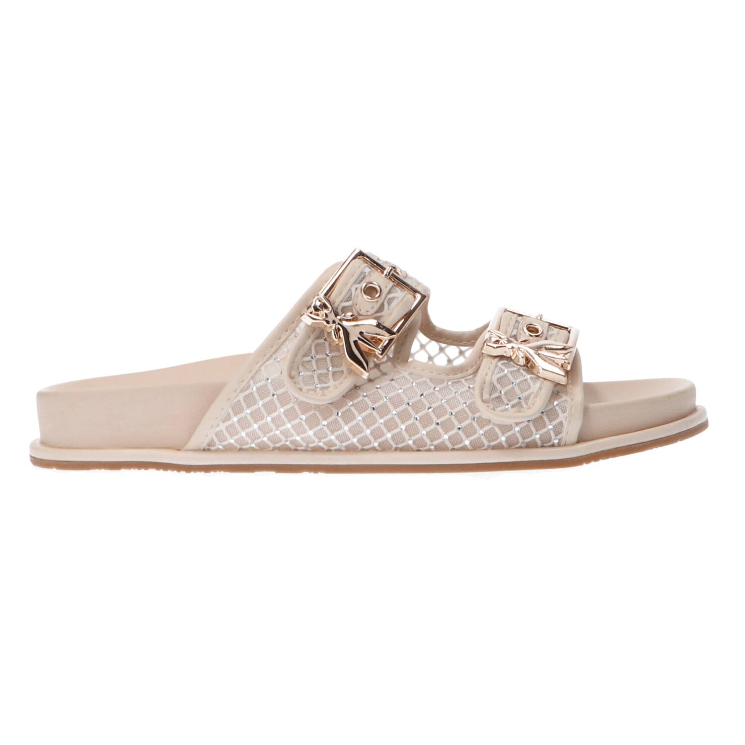 Patrizia Pepe Girl Sandali Sandali PPJ337 Ecoleather double string Bianco panna