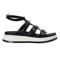 Gio Più Sandali Sandali Sandal combi jewel Nero