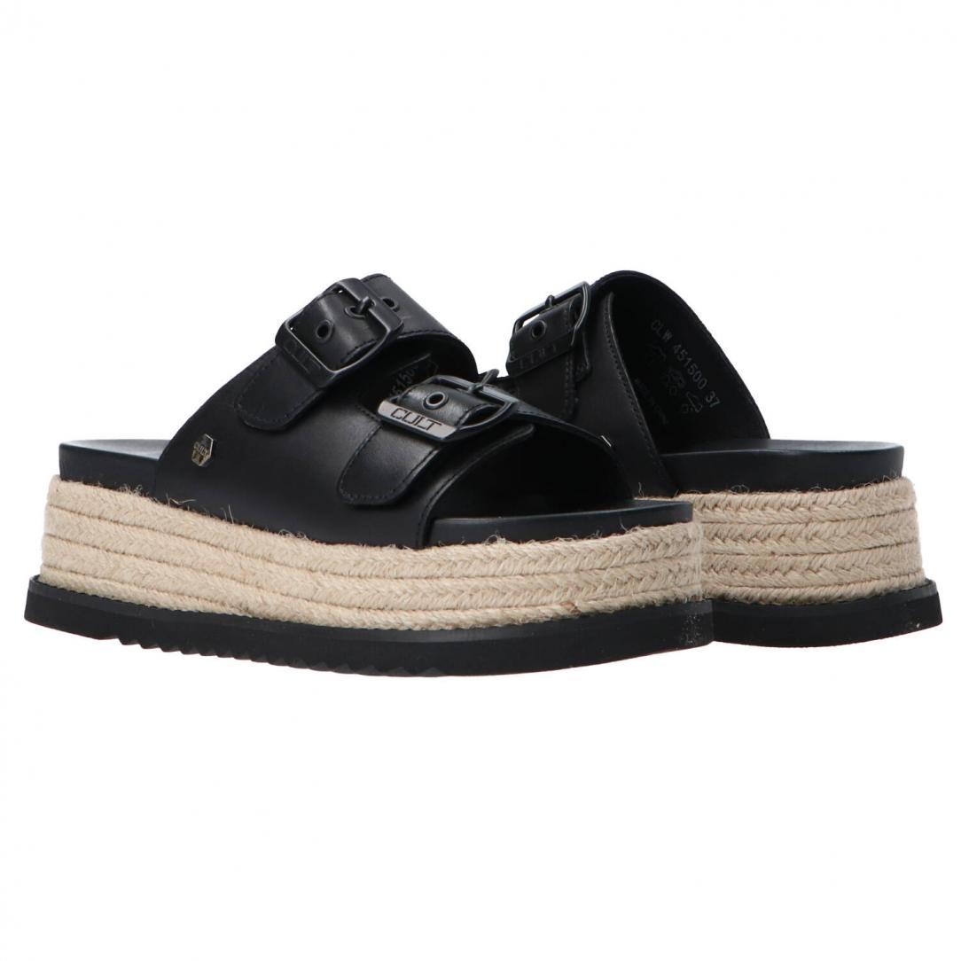 Doja SANDAL W LEATHER WHITE Nero Doja SANDAL W LEATHER WHITE Nero 3