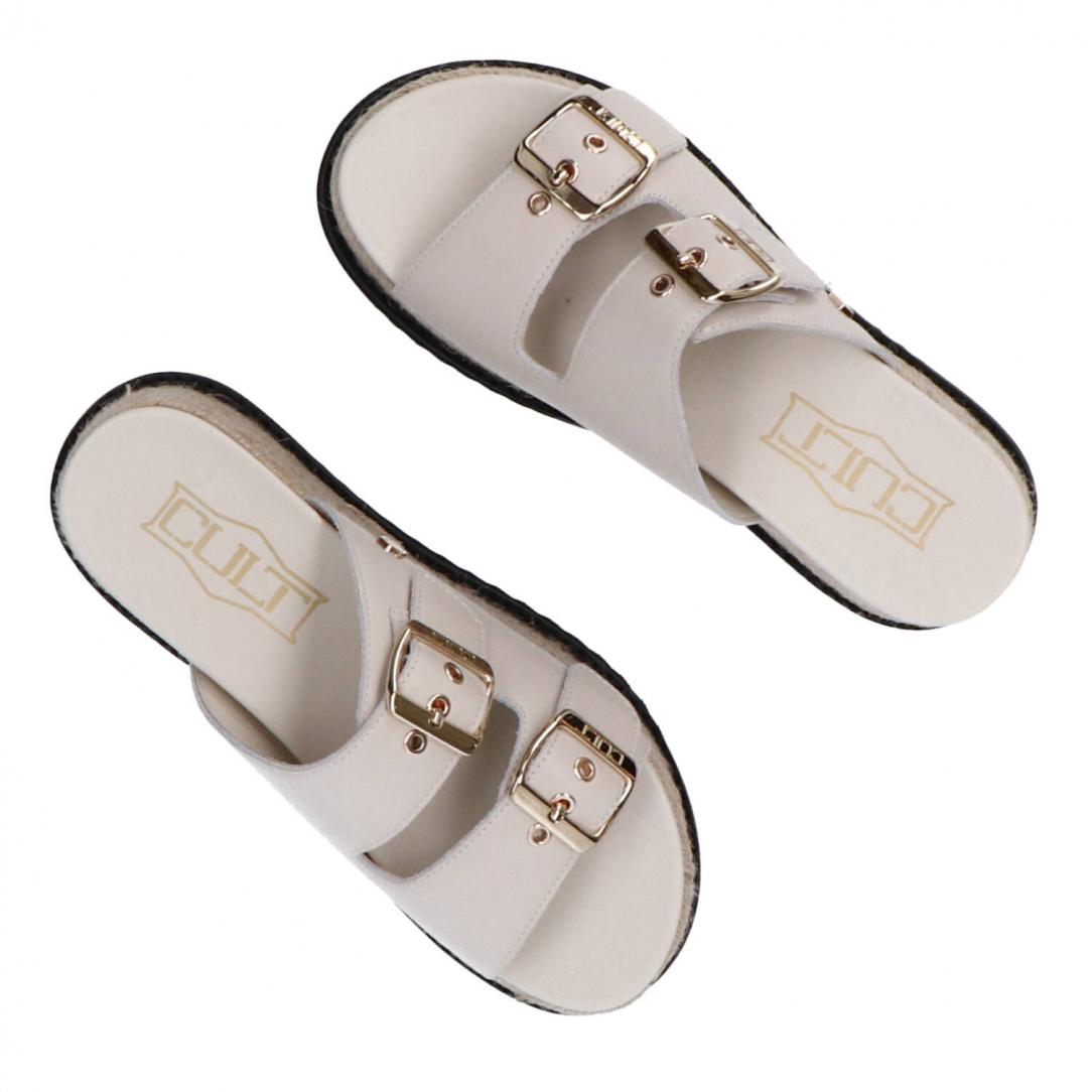 Doja SANDAL W LEATHER WHITE Bianco Doja SANDAL W LEATHER WHITE Bianco 5