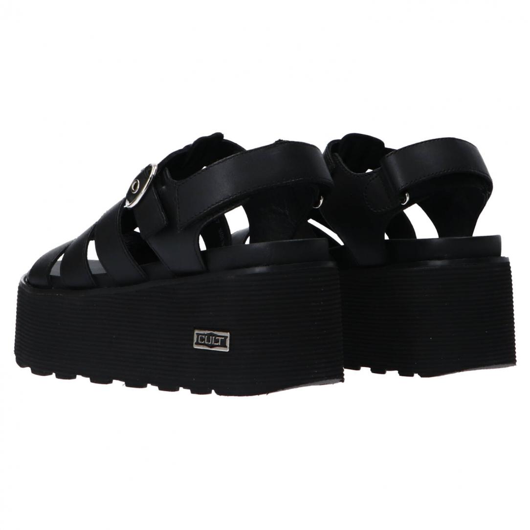NANCY SANDAL W LEATHER BLACK Nero 4488 NANCY SANDAL W LEATHER BLACK Nero 4488 4