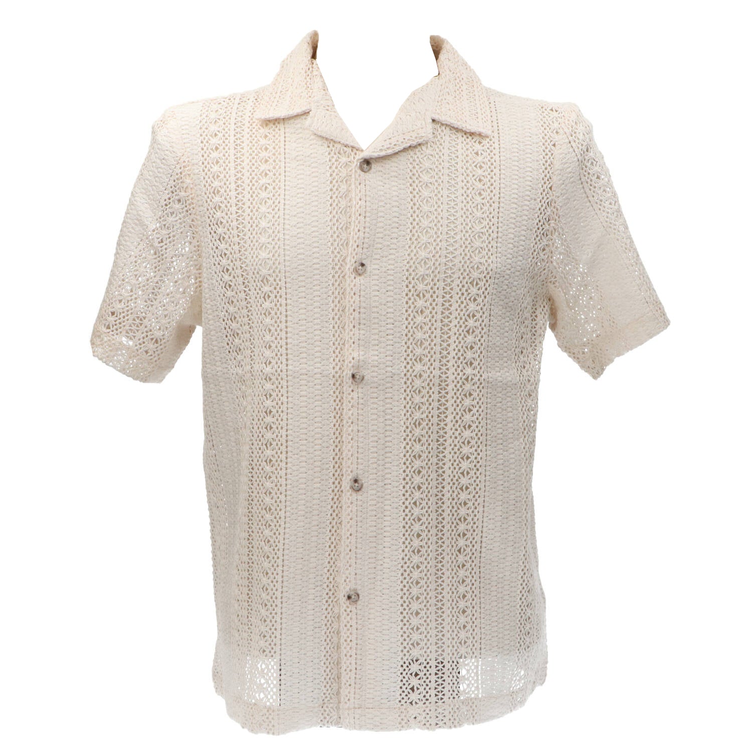 Over D Camicia Camicia CAMICIA COLLO BOWLING Beige