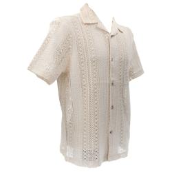 Camicia CAMICIA COLLO BOWLING Beige