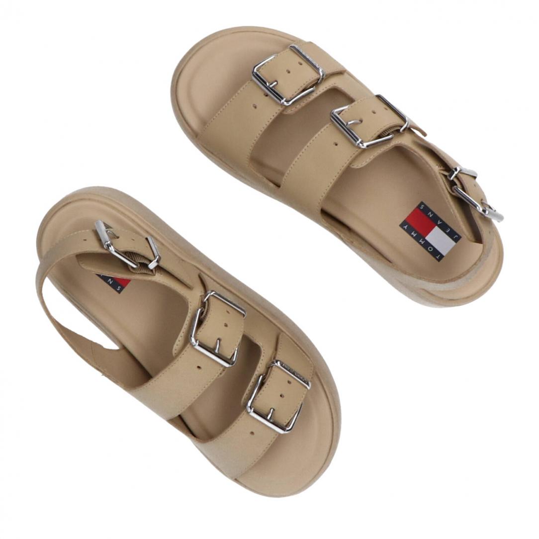 TJW WEDGE SANDAL Beige TJW WEDGE SANDAL Beige 5