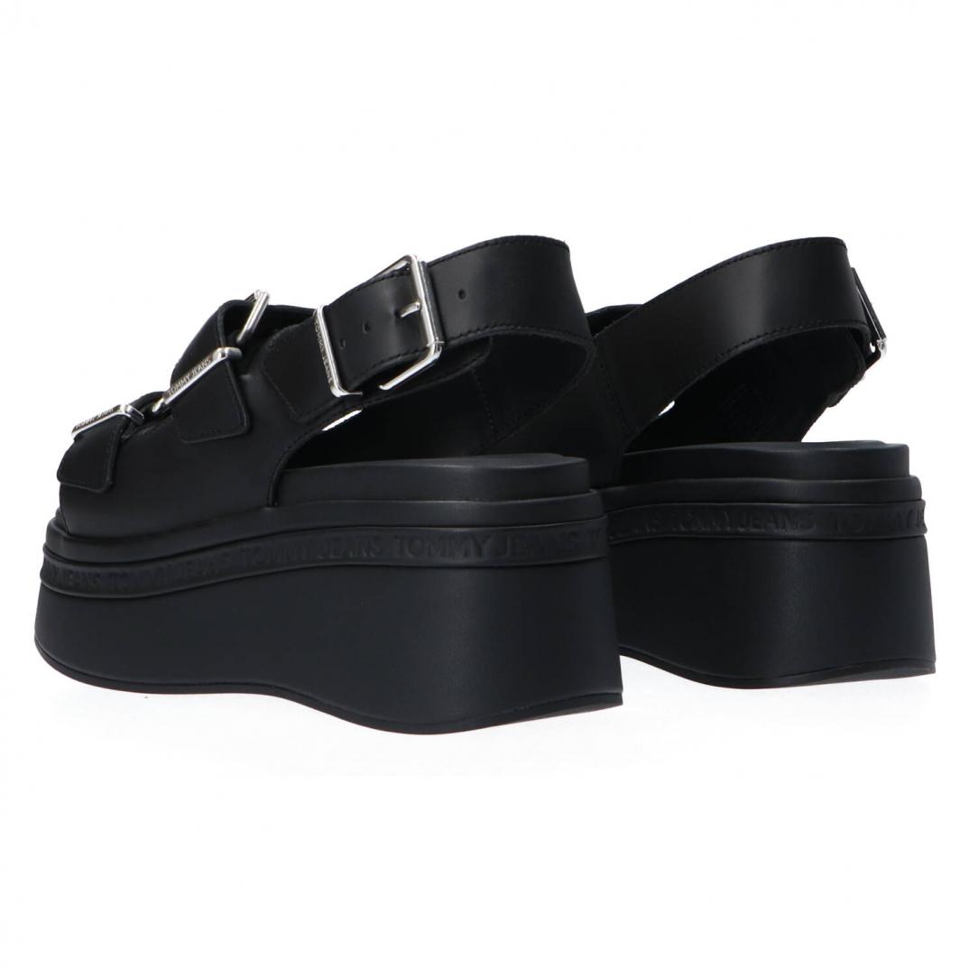TJW WEDGE SANDAL Nero TJW WEDGE SANDAL Nero 4