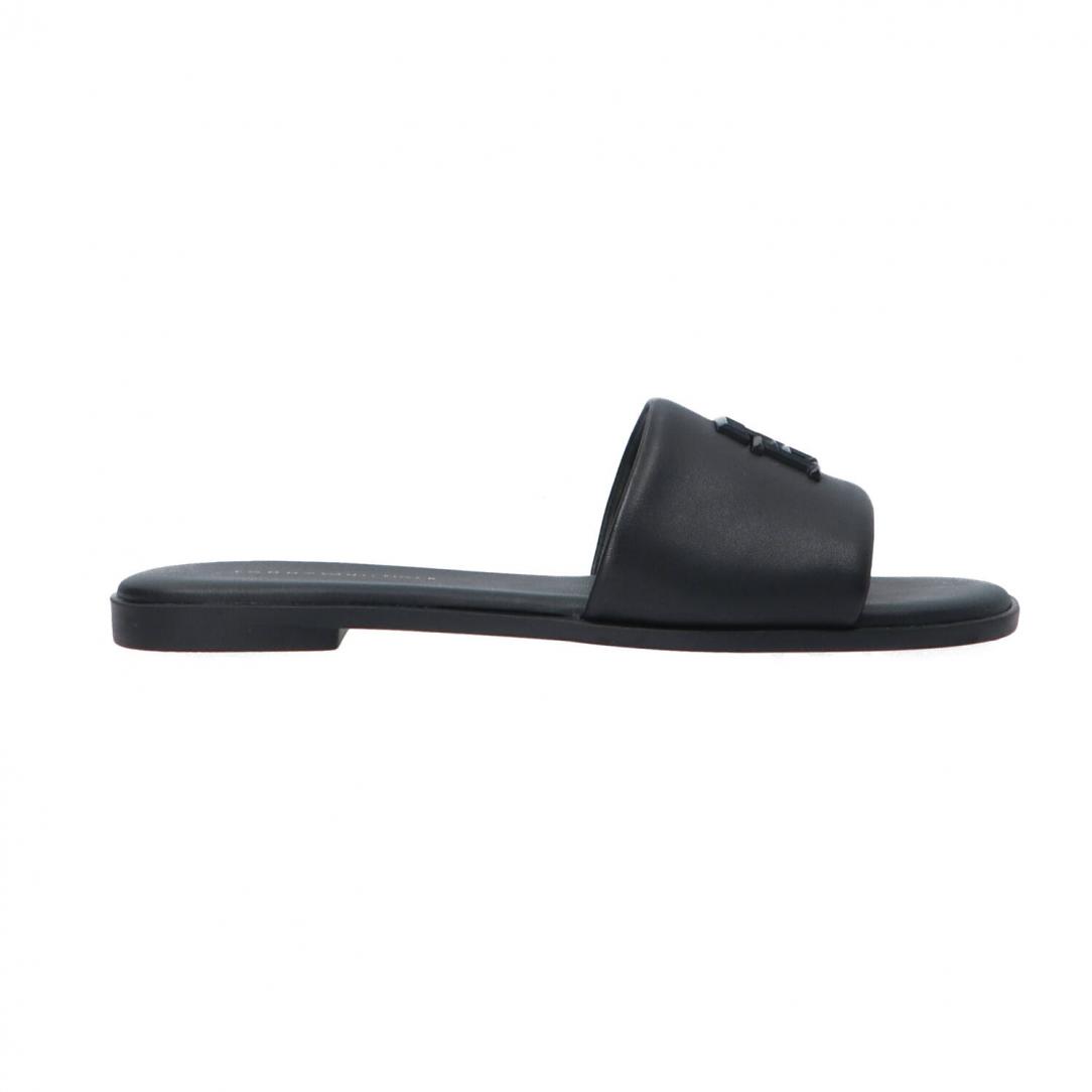 SANDAL TH LOGO MULE Nero SANDAL TH LOGO MULE Nero 1