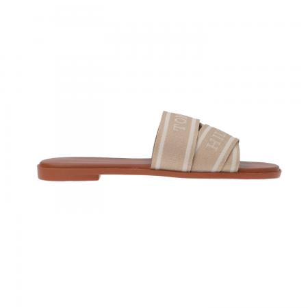 SANDAL TH LOGO MULE Beige
