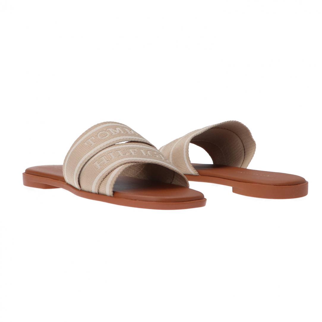 SANDAL TH LOGO MULE Beige SANDAL TH LOGO MULE Beige 3