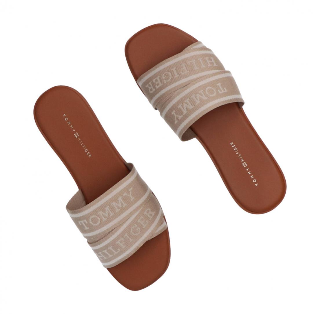 SANDAL TH LOGO MULE Beige SANDAL TH LOGO MULE Beige 5
