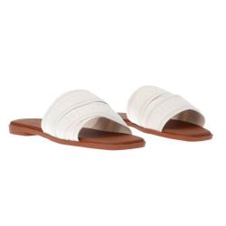 Tommy Hilfiger Sandali Sandali SANDAL TH LOGO MULE Bianco panna