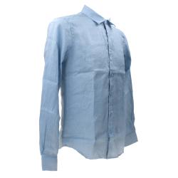 Camicia COLLO PICCOLO GL7619S-S25 Azzurro