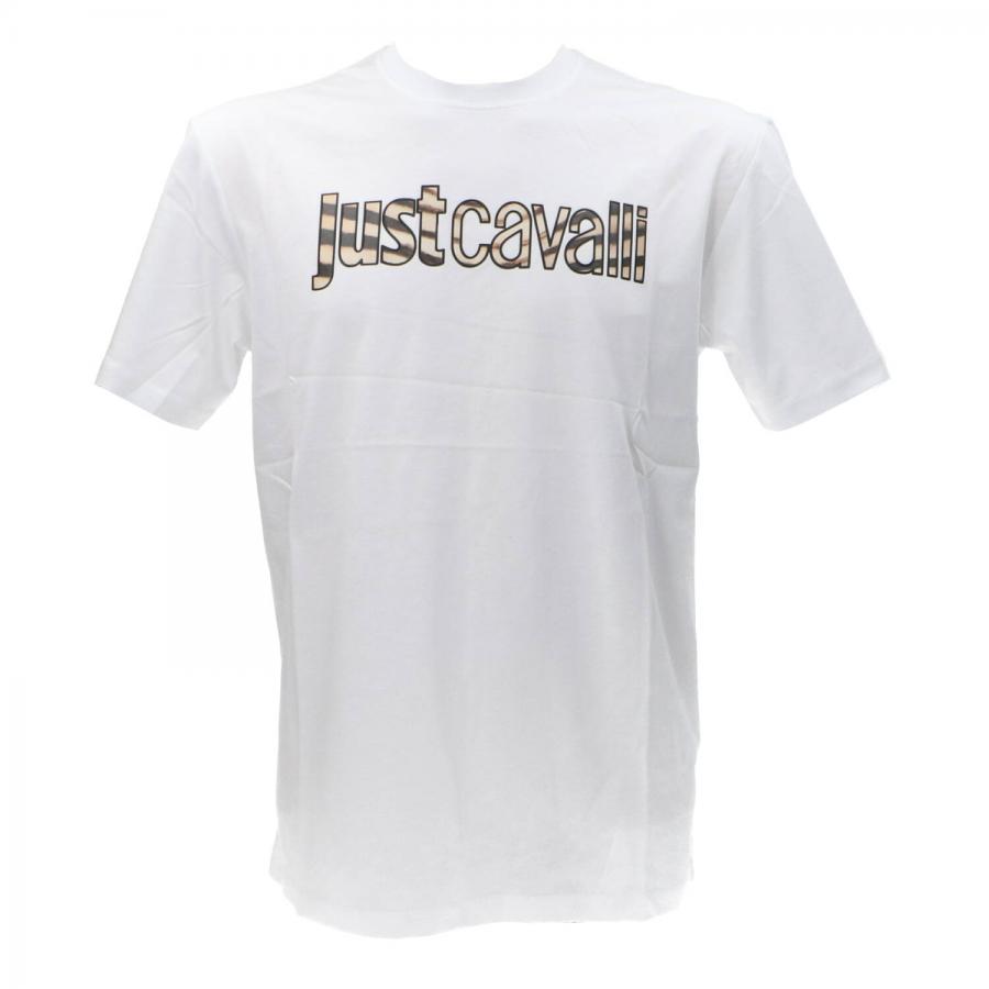 Tシャツ・カットソー JUST CAVALLI Men T-shirt White 77OAHT01CJ500 V05 19980334_50809202_600.jpg