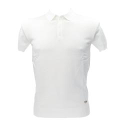 Gianni Lupo Polo Polo POLO IN MAGLIA Bianco