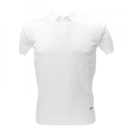 Polo Uomo POLO IN MAGLIA Bianco