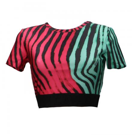 Top Donna 78PW620 CROP T-SHIRT LYCRA...