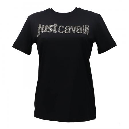 T Shirt Donna COTTON JERSEY Nero